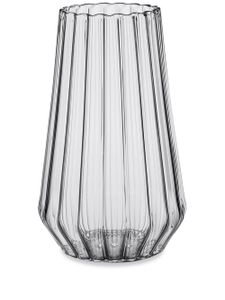 Fferrone Design grand vase Stella en verre - Tons neutres