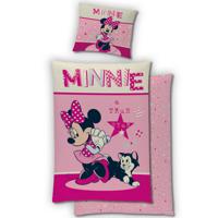 Disney Minnie Mouse Dekbedovertrek - Eenpersoons - 140 x 200 cm - Katoen - thumbnail