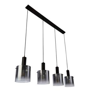 Searchlight Zwarte hanglampSweden 4-lichts - 88910-4BK