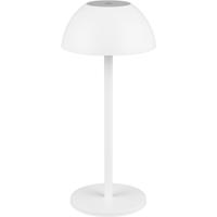 LED Tafellamp - Trion Rado - 1.7W - Warm Wit 3000K - Oplaadbare batterijen - Mat Wit - Kunststof
