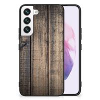Samsung Galaxy S22 Houten Print Telefoonhoesje Steigerhout Samsung Galaxy S22 Houten Print Telefoonhoesje Steigerhout