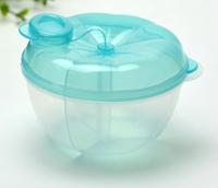 5 stuks baby melkpoeder formule dispenser voedsel container opslag Feeding Box 3 laag lekvrije reizen opbergdoos voor kinderen peuter (blauw)