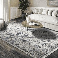 Vloerkleed Strozzi Beige Blauw 120x170 Cm Laagpolig Home Collectie - Dekbed-Discounter.nl