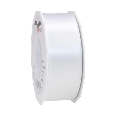 Cadeaulint Satijn - 4 cm x 25 meter - wit - cadeaus inpakken - sierlint Cadeaulint Satijn - 4 cm x 25 meter - wit - cadeaus inpakken - sierlint