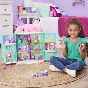 Gabby's Dollhouse Gabby's Poppenhuis - Speelfigurenset - met Gabby, 6 katjes en 1 poppenhuispakketje