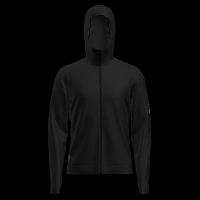 Icebreaker Merino 360 RealFleece™ Elemental LS Zip Hoodie Vest Heren Black L Icebreaker Merino 360 RealFleece™ Elemental LS Zip Hoodie Vest Heren Black L