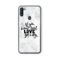 Partner in crime: Samsung Galaxy A11 Transparant Hoesje Partner in crime: Samsung Galaxy A11 Transparant Hoesje