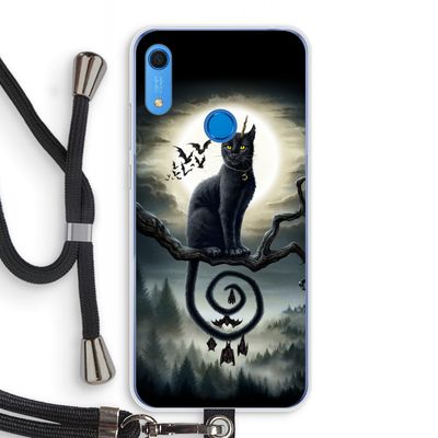 Moonlight Companions: Huawei Y6s Transparant Hoesje met koord
