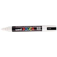 Paintmarker uni posca pc5m m wit | 6 stuks
