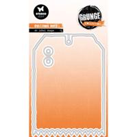 Studio Light • grunge collection cutting die a6 label shape