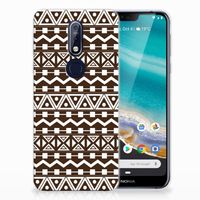 Nokia 7.1 TPU bumper Aztec Brown