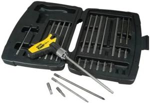 Stanley 0-79-153 FatMax™ Stiftsleutelset Pistoolgreep met Ratelfunctie 27-delig in Cassette