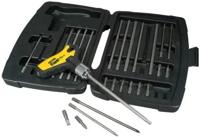 Stanley 0-79-153 FatMax™ Stiftsleutelset Pistoolgreep met Ratelfunctie 27-delig in Cassette