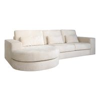 Richmond Loungebank Felix Chenille - Wit