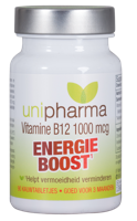 Unipharma Vitamine B12 1000mcg Energie Boost