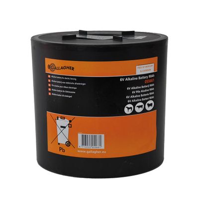 Gallagher Ronde Alkaline batterij 6V/90Ah - 180x180x170mm - 055661 055661