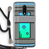 Chug Bottle: OnePlus 7 Transparant Hoesje met koord