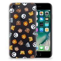 TPU bumper voor iPhone SE 2022 | SE 2020 | 8 | 7 Dieren Emojis