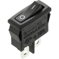 TRU COMPONENTS 1588060 Wipschakelaar TC-R13-243A-02 250 V/AC 4 A 1x uit/aan Continu 1 stuk(s) - thumbnail