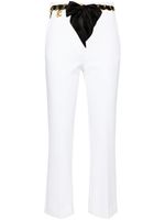 Elisabetta Franchi pantalon à coupe courte - Blanc - thumbnail