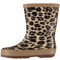 XQ Kinder Regenlaarzen Printed Panter Print-33/34