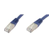 econ connect F6TP0,25BL RJ45 Netwerkkabel, patchkabel CAT 6 S/FTP 0.25 m Blauw Pair afscherming 1 stuk(s)