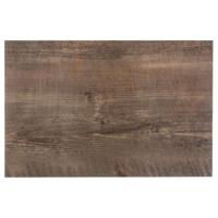 Secret de Gourmet tafel placemat in eiken hout print - PVC - 45 x 30 cm - Onderleggers