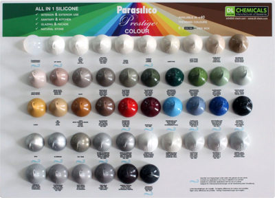 DL Chemicals Kleurenkaart Parasilico Prestige Colour