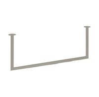 Kledingroede u-vorm greige Ø32 mm - per meter