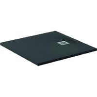 Ideal Standard Ultraflat Solid douchebak vierkant 90x90x3cm zwart K8215FV - thumbnail