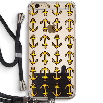 Musketon Anchor: iPhone 6 / 6S Transparant Hoesje met koord