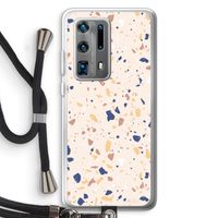 Terrazzo N°23: Huawei P40 Pro Plus Transparant Hoesje met koord