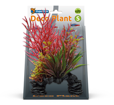 Superfish Deco Plant S Ludwigia - Kunstplant voor Aquarium, Onderhoudsvrij en Veilig