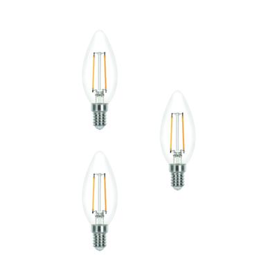 E14 B35 filament LED-kaarslamp Castel 1.8W 2700K