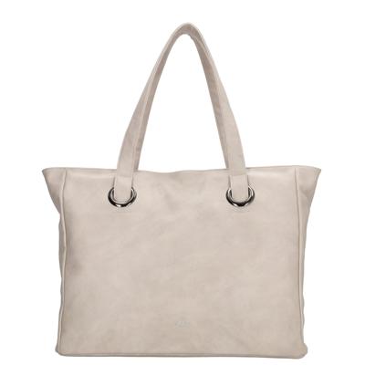 Charm London Liberty Laptoptas 17.3'' Licht Taupe