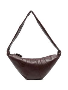 LEMAIRE sac porté épaule Croissant médium - Marron