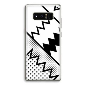 Pop Art #5: Samsung Galaxy Note 8 Transparant Hoesje