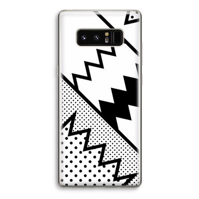 Pop Art #5: Samsung Galaxy Note 8 Transparant Hoesje