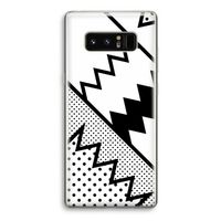 Pop Art #5: Samsung Galaxy Note 8 Transparant Hoesje