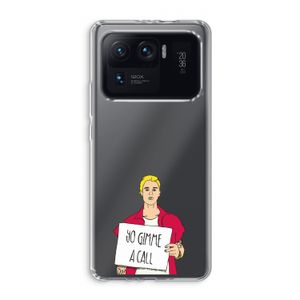 Gimme a call: Xiaomi Mi 11 Ultra Transparant Hoesje