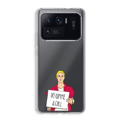 Gimme a call: Xiaomi Mi 11 Ultra Transparant Hoesje