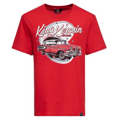 King Kerosin Edsel T-Shirt Red-S