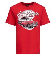 King Kerosin Edsel T-Shirt Red-L