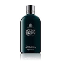 Molton Brown Russian Leather Bath & Shower Gel 300 ml Douchegel Mannen Lichaam