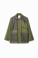 Gecombineerde parka met zakken - GREEN - XL