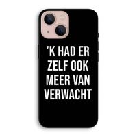Meer verwacht - Zwart: iPhone 13 mini Biologisch afbreekbaar hoesje