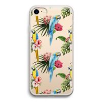 Kleurrijke papegaaien: iPhone 7 Transparant Hoesje