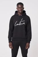 Couture Club Essentials Signature Slim Hoodie Heren Zwart - Maat M - Kleur: Zwart | Soccerfanshop