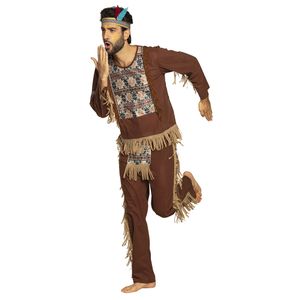 Indianen Kostuum Bruine Beer Man