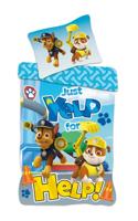 Paw Patrol Help peuterdekbedovertrek - roze - 100 x 135 cm